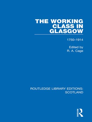 cover image of The Working Class in Glasgow